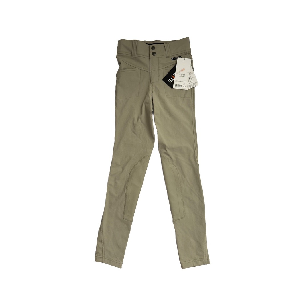KERRITS Kids Crossover II Knee Patch Breech (60545 Sand) Medium, Tan, NWT